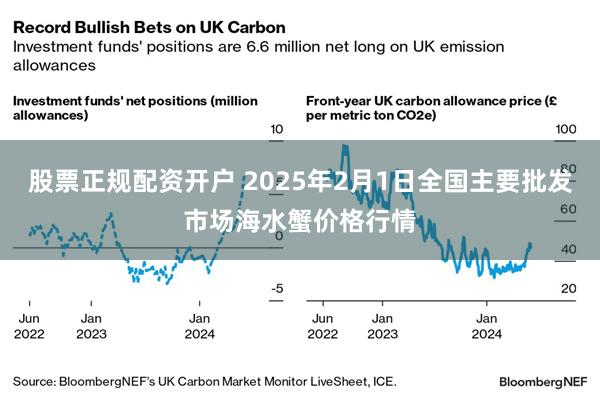 股票正规配资开户 2025年2月1日全国主要批发市场海水蟹价格行情